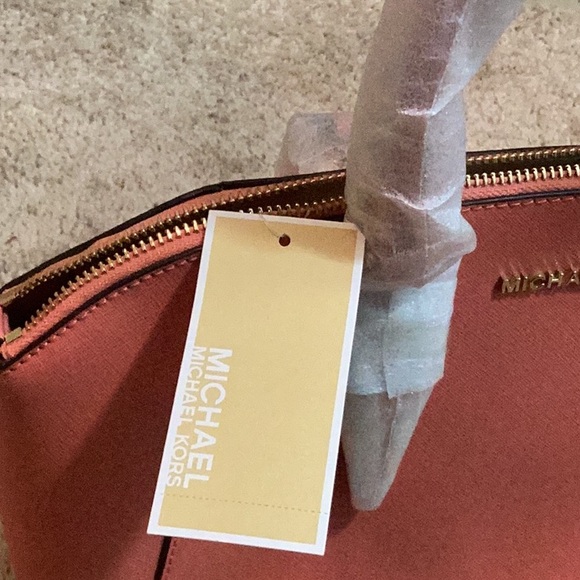 Michael Kors Orange Women's Bag - Picture 5 of 14